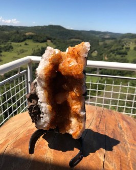 Drusa de Citrino ( 1.224 kg )  - Foto 1