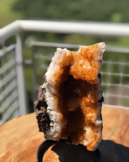 Drusa de Citrino ( 1.224 kg )  - Foto 2