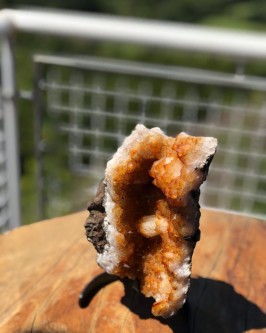 Drusa de Citrino ( 1.224 kg )  - Foto 4