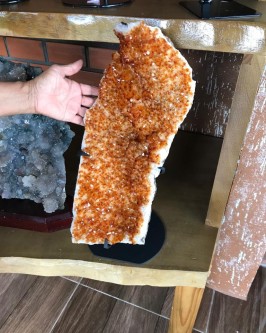 Drusa de Citrino ( 6.412 Kg ) - Foto 6