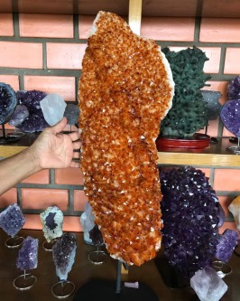 Drusa de Citrino ( 9.478 Kg ) - Foto 4