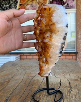 *NOVIDADE* Coração de Citrino ( 1.594 Kg ) - Foto 5