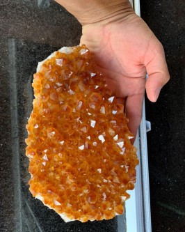 *NOVIDADE* Drusa de Citrino ( 1.315 Kg ) - Foto 4