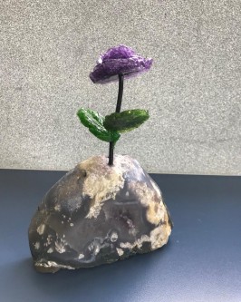 *NOVIDADE* Capelinha de Ametista com Flor ( 1.210 Kg ) - Foto 4