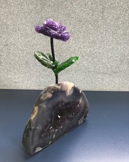 *NOVIDADE* Capelinha de Ametista com Flor ( 1.210 Kg ) - Foto 5