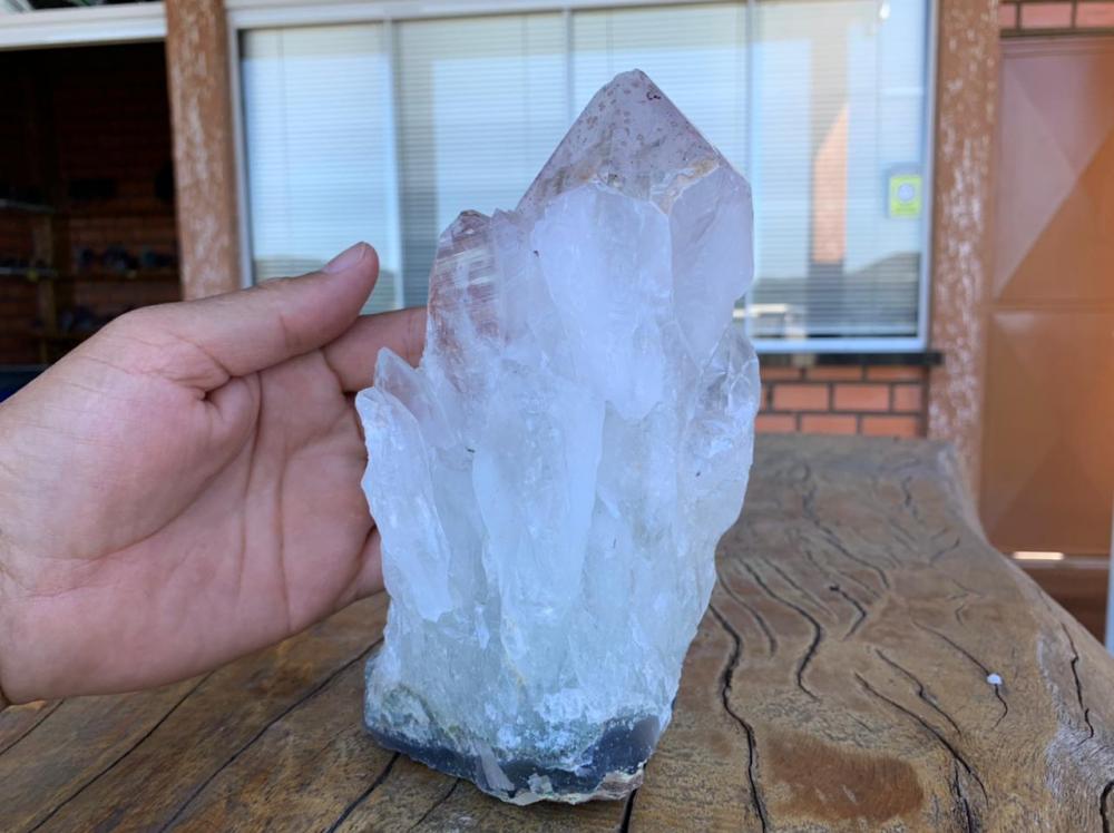 *NOVIDADE* Drusa de Quartzo Transparente ( 1.680 Kg )